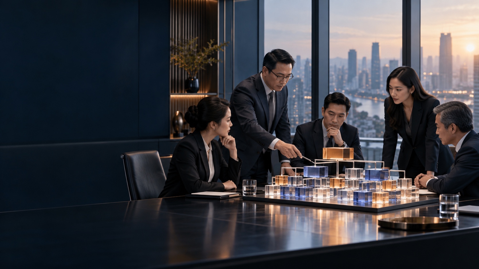 Rendering: Restructuring and organizational structure development for CF Group